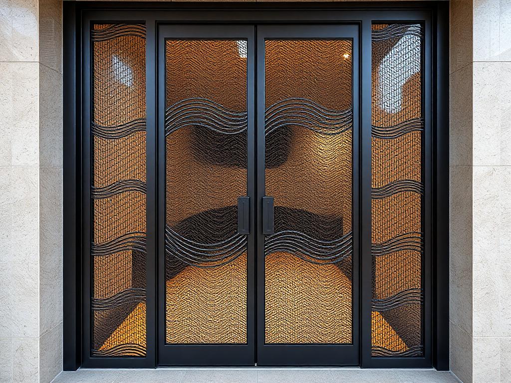 أبواب الشبك الحديد